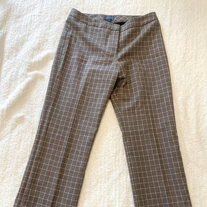 Pendleton Gray Plaid Wool Women's Tailored Pants (size 10)